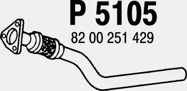 Fenno P5105 Exhaust pipe P5105