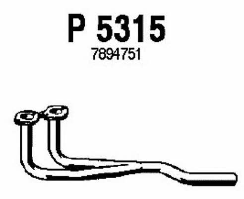 Fenno P5315 Exhaust pipe P5315