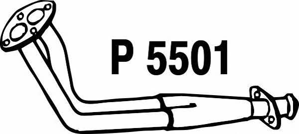 Fenno P5501 Exhaust pipe P5501