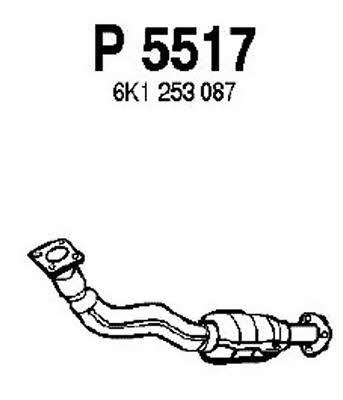 Fenno P5517 Exhaust pipe P5517