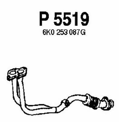 Fenno P5519 Exhaust pipe P5519