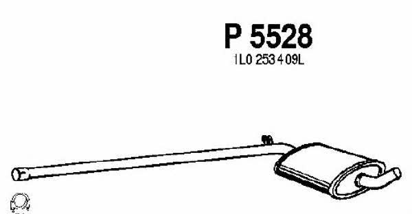 Fenno P5528 Central silencer P5528