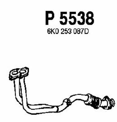 Fenno P5538 Exhaust pipe P5538