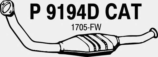 Fenno P9194DCAT Catalytic Converter P9194DCAT
