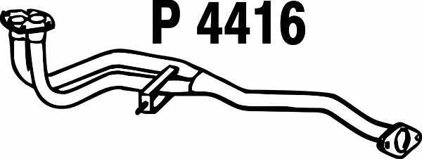 Fenno P4416 Exhaust pipe P4416