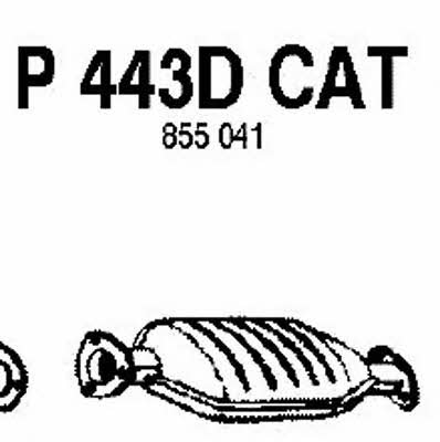 Fenno P443DCAT Catalytic Converter P443DCAT