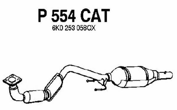 Fenno P554CAT Catalytic Converter P554CAT