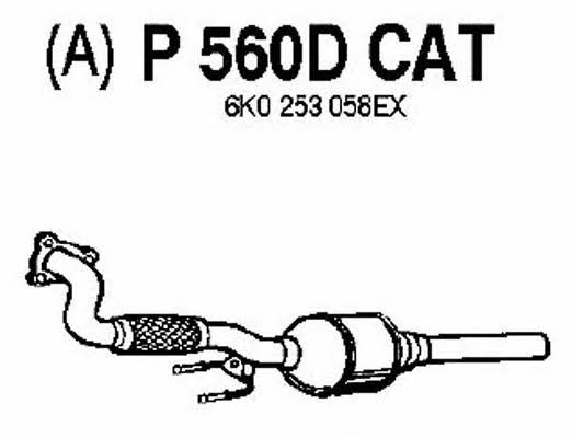 Fenno P560DCAT Catalytic Converter P560DCAT