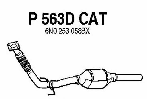 Fenno P563DCAT Catalytic Converter P563DCAT