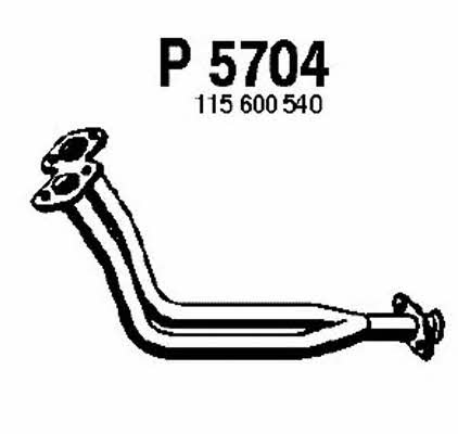 Fenno P5704 Exhaust pipe P5704