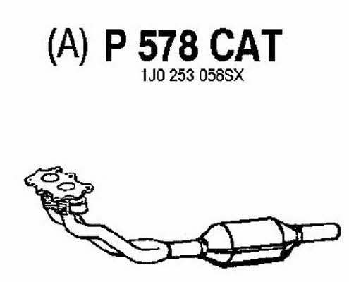 Fenno P578CAT Catalytic Converter P578CAT