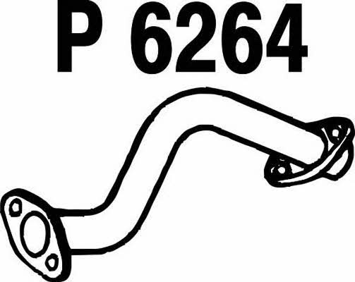Fenno P6264 Exhaust pipe P6264