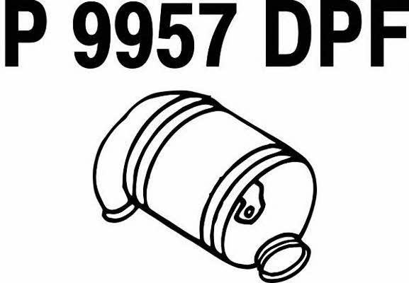 Fenno P9957DPF Diesel particulate filter DPF P9957DPF