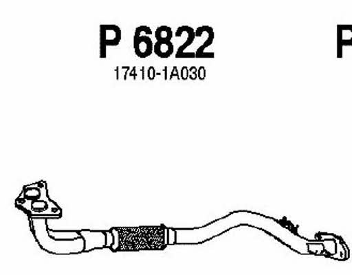 Fenno P6822 Exhaust pipe P6822