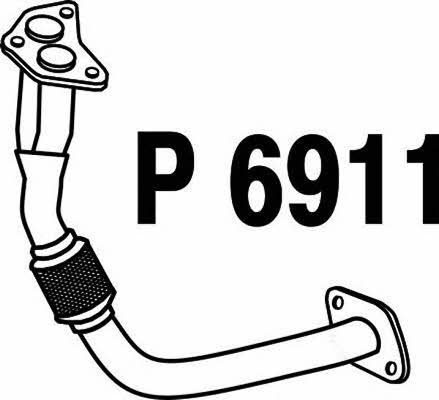 Fenno P6911 Exhaust pipe P6911