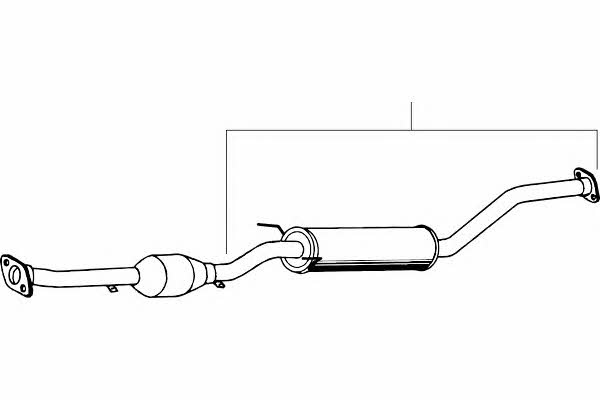 Fenno P6995 Central silencer P6995