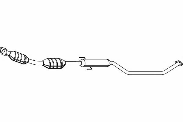 Fenno P698CAT Catalytic Converter P698CAT