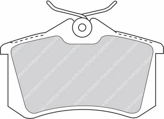FERODO PREMIER brake pad set Ferodo FDB1083