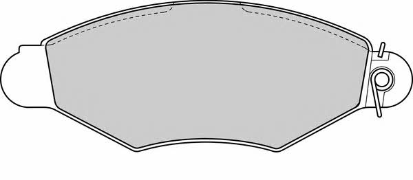 FERODO PREMIER brake pad set Ferodo FDB1135