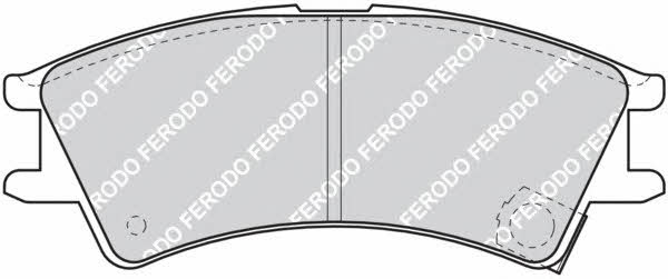 Ferodo FDB1326 FERODO PREMIER disc brake pads, set FDB1326
