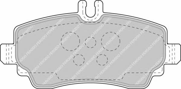 Ferodo FDB1356 FERODO PREMIER disc brake pads, set FDB1356