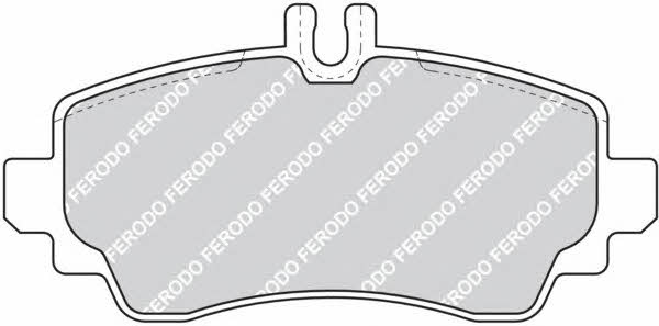 Ferodo FDB1357 FERODO PREMIER disc brake pads, set FDB1357