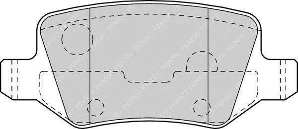 Ferodo FDB1358 FERODO PREMIER disc brake pads, set FDB1358