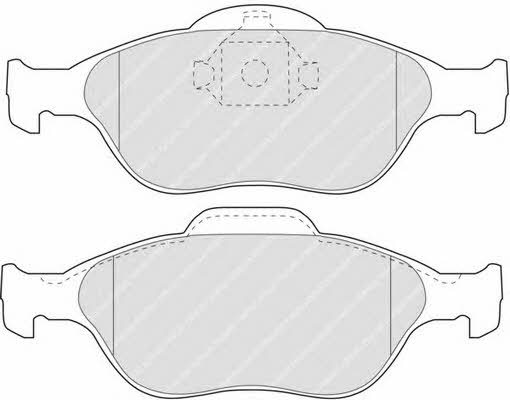 FERODO PREMIER brake pad set Ferodo FDB1394