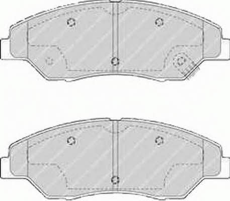 Ferodo FDB1536 FERODO PREMIER disc brake pads, set FDB1536