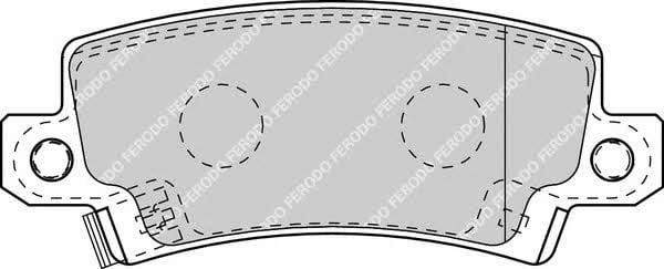 Ferodo FDB1574 FERODO PREMIER disc brake pads, set FDB1574
