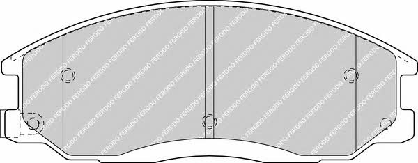 FERODO PREMIER brake pad set Ferodo FDB1605
