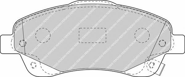 FERODO PREMIER brake pad set Ferodo FDB1648