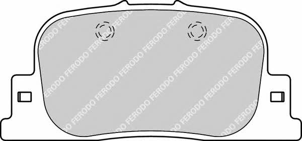 Ferodo FDB1686 FERODO PREMIER disc brake pads, set FDB1686
