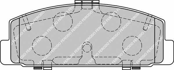 FERODO PREMIER brake pad set Ferodo FDB1721