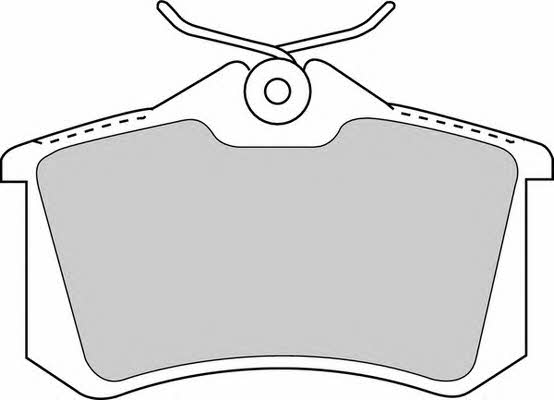 FERODO PREMIER brake pad set Ferodo FDB1788