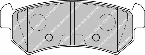 Ferodo FDB1889 FERODO PREMIER disc brake pads, set FDB1889