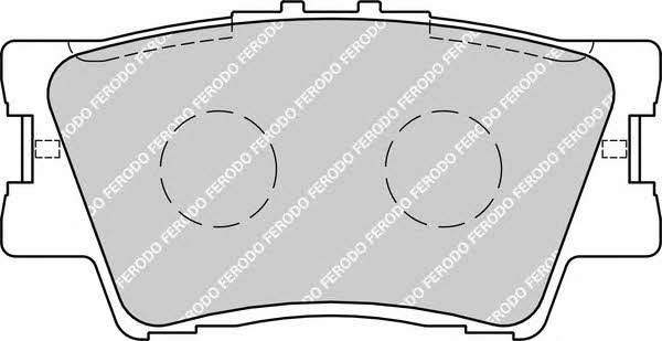 FERODO PREMIER brake pad set Ferodo FDB1892