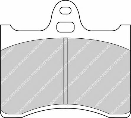 Ferodo FDB196 FERODO PREMIER disc brake pads, set FDB196