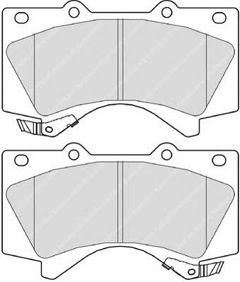 Ferodo FDB4229 FERODO PREMIER disc brake pads, set FDB4229