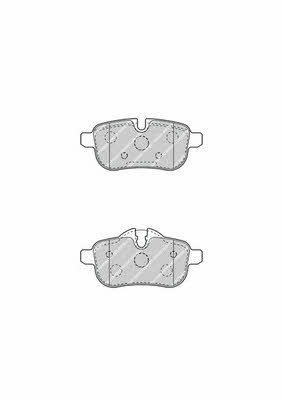 Ferodo FDB4401 FERODO PREMIER disc brake pads, set FDB4401