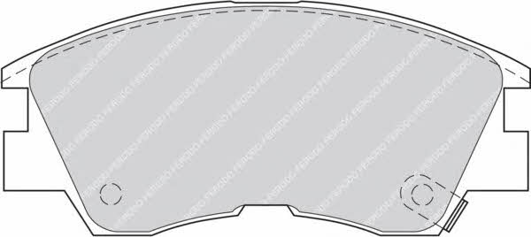 Ferodo FDB556 FERODO PREMIER disc brake pads, set FDB556