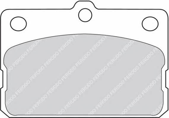 Ferodo FDB87 FERODO PREMIER disc brake pads, set FDB87