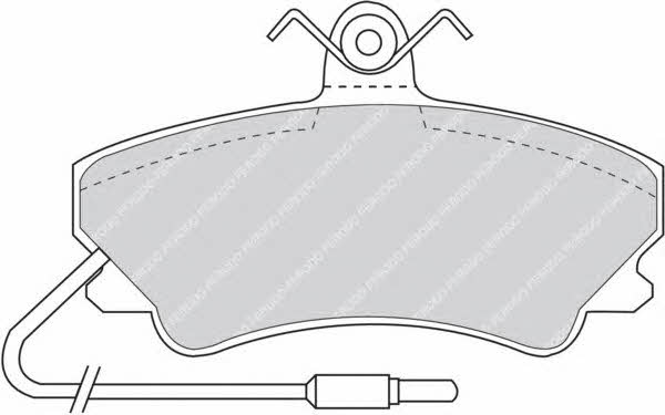 Ferodo FDB880 FERODO PREMIER disc brake pads, set FDB880