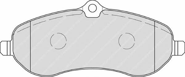 Ferodo FVR1771 FERODO PREMIER disc brake pads, set FVR1771