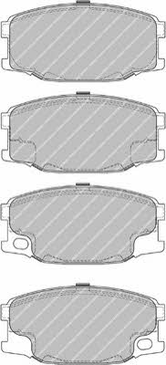 Ferodo FVR1906 FERODO PREMIER disc brake pads, set FVR1906