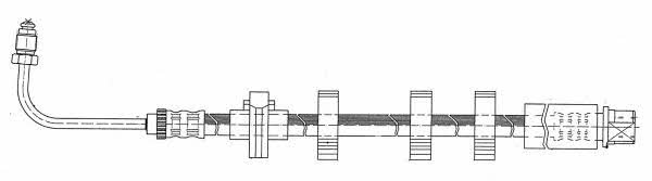 Ferodo FHY2581 Brake Hose FHY2581