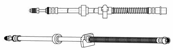 Ferodo FHY2724 Brake Hose FHY2724