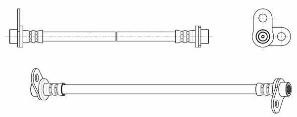 Ferodo FHY2749 Brake Hose FHY2749