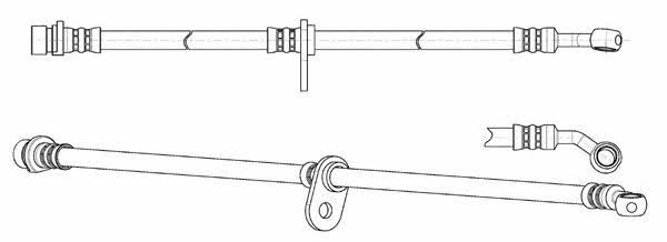 Ferodo FHY2807 Brake Hose FHY2807