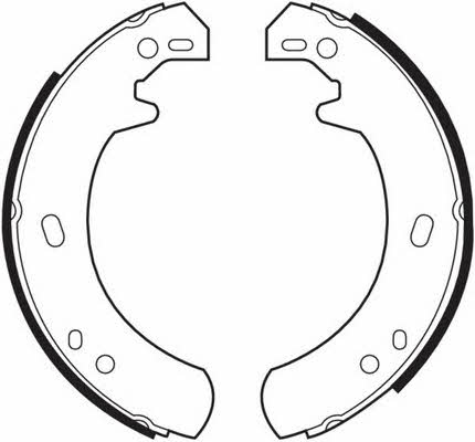 Ferodo FSB473 Parking brake shoes FSB473